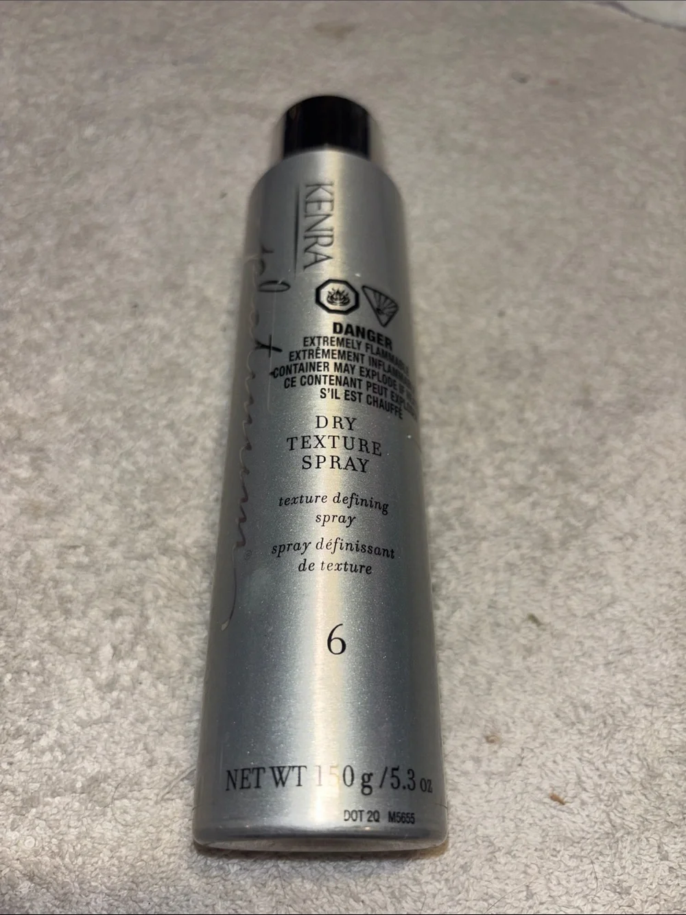 Kenra Dry Texture Spray 6 — Silver Finish